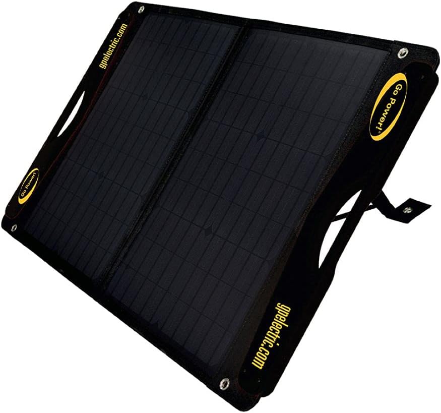 Photo 2 of 
GoPower DuraLite 100-watt Lightweight Portable 12 Volt Monocrystalline Foldable Solar Panel