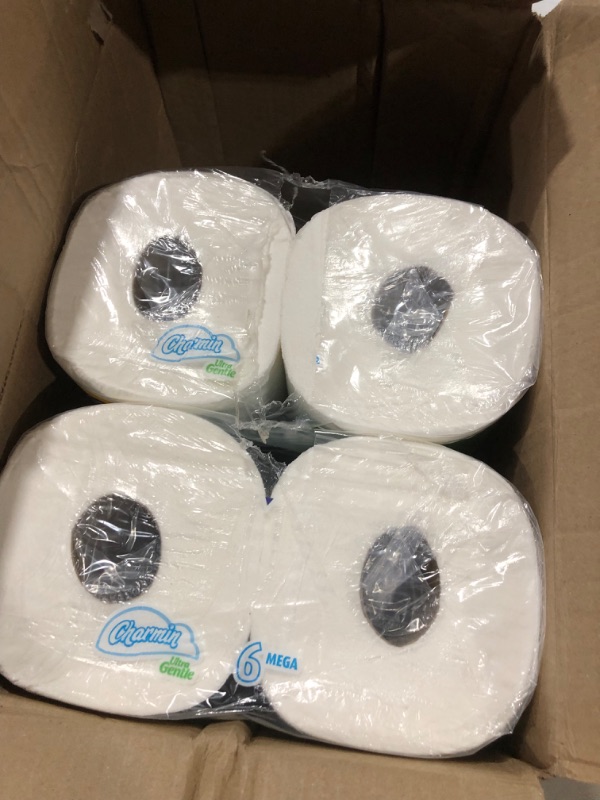 Photo 3 of Charmin Ultra Strong Toilet Paper, 18 Super Mega Rolls = 108 Regular Rolls