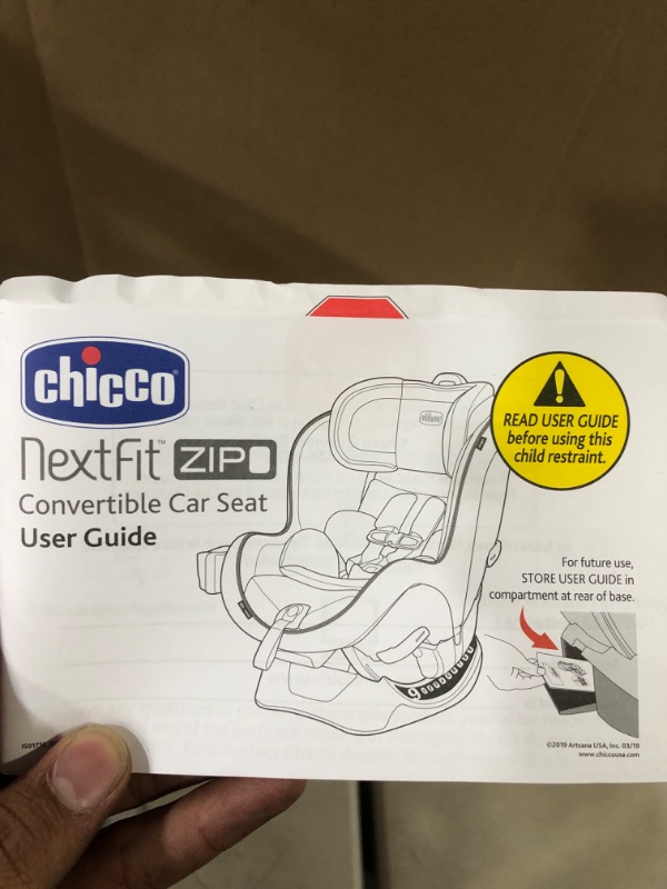 Photo 3 of Chicco NextFit Zip Convertible Car Seat | Rear-Facing Seat for Infants 12-40 lbs. 