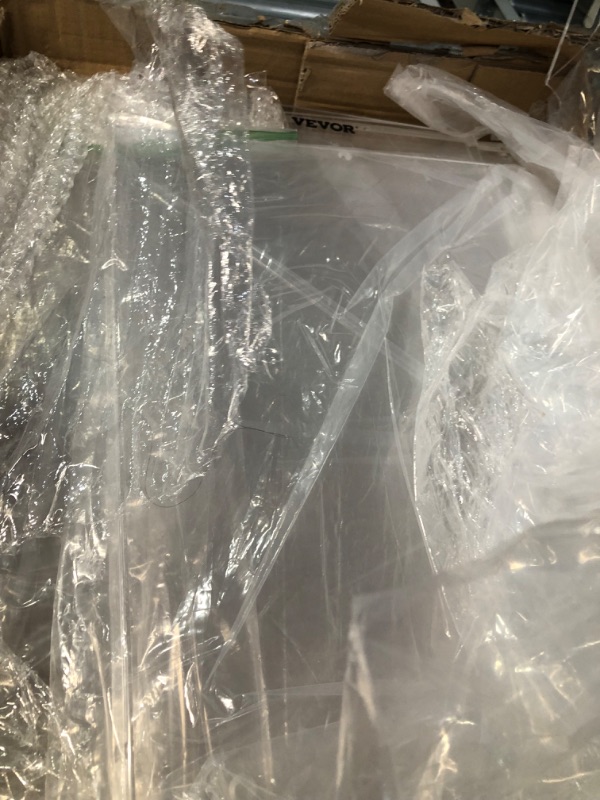 Photo 1 of VEVOR Pastry Display Case, 3-Tier Removable Shelves Bakery Display Case, Clear Acrylic 21.7" x 15.7" x 15.7" \