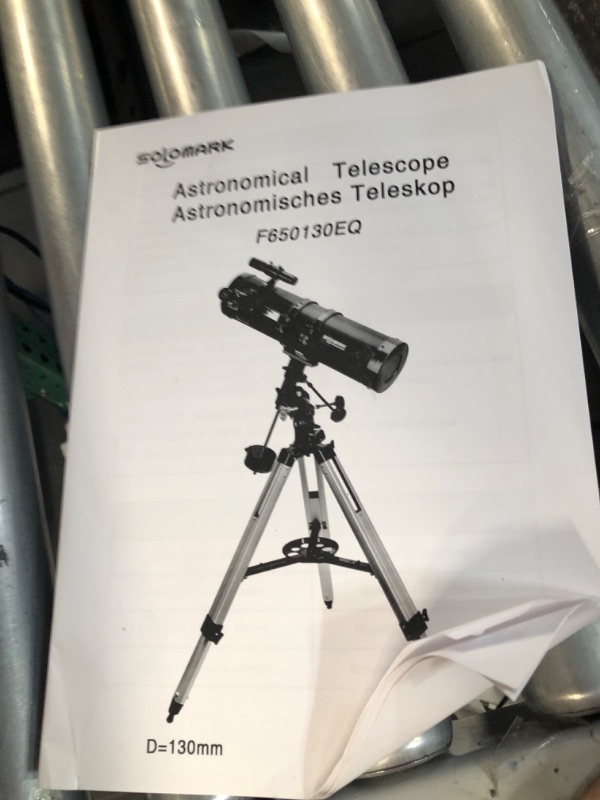 Photo 4 of Telescope 130EQ Newtonian Reflector Telescopes for Adults, Professional Telescopes for Adults 