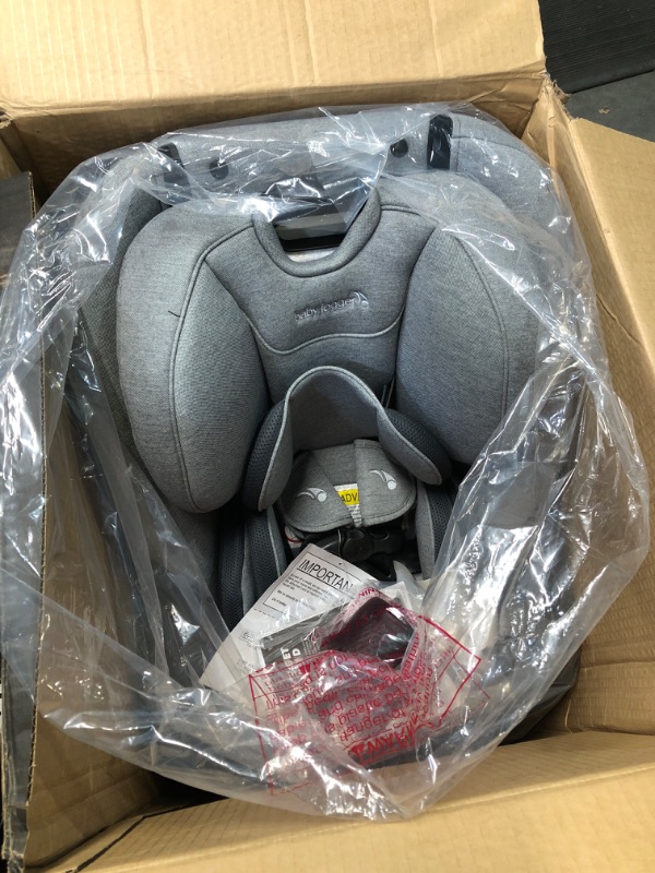 Photo 3 of Baby Jogger City Turn Rotating Convertible Car Seat | Unique Turning Car Seat Rotates for Easy in and Out, Phantom Grey