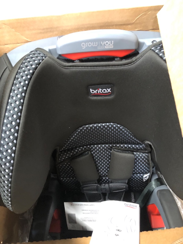 Photo 4 of Britax Grow with You ClickTight Harness-2-Booster Car Seat, Cool Flow Gray ClickTight Cool Flow Gray