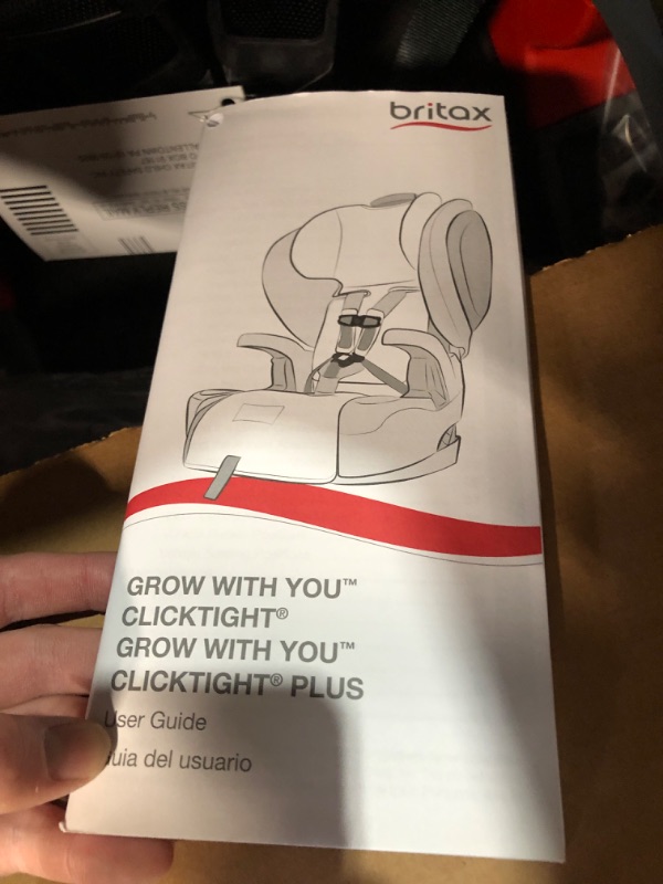 Photo 1 of Britax Grow with You ClickTight Harness-2-Booster Car Seat, Cool Flow Gray ClickTight Cool Flow Gray