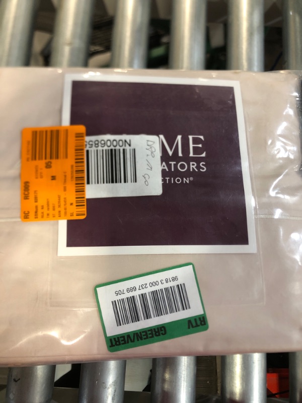 Photo 1 of 600 Thread Count Supima Cotton Sateen Ballet Beige 4-Piece Queen Sheet Set