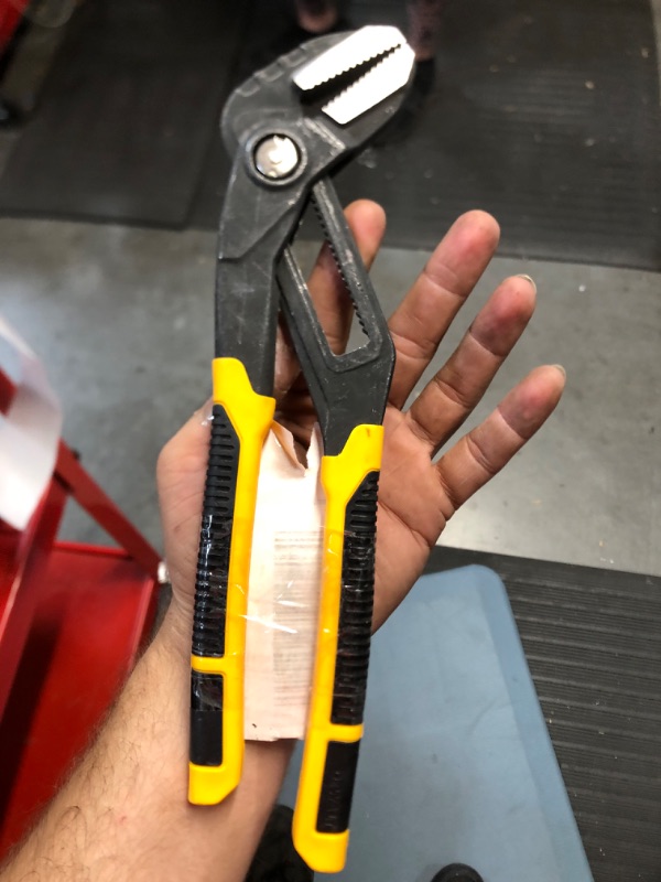 Photo 1 of 
10 in. Straight Jaw Pushlock Plier