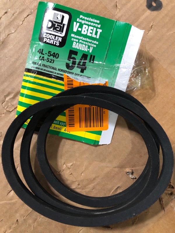 Photo 2 of **USED BUT APPEARS NEW**  Dial 65545 54" V-Belt