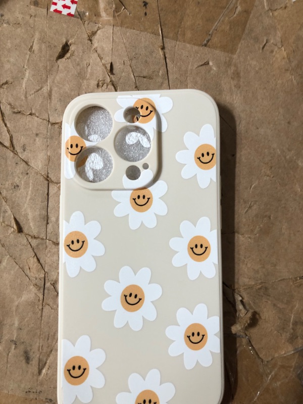 Photo 2 of *LIKE NEW*Sunflower Smile Cute Flower Phone Case for Apple iPhone 14 Pro 6.1"