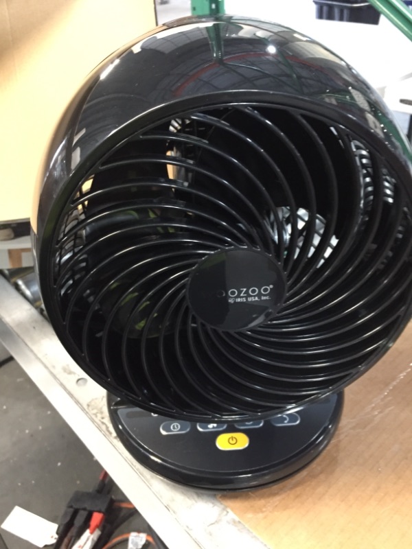 Photo 2 of IRIS USA WOOZOO Oscillating Fan, Vortex Fan, Air Circulation, 3 Speed Settings