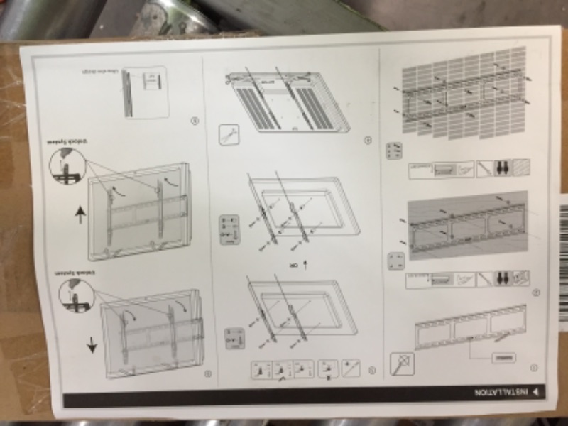 Photo 2 of Gibbon Mounts Fixed TV Wall Mounts- Low Profile TV Bracket Mounts for Most 42-100" LED/LCD Flat Screen TVs, 0.63''Ultra Slim, Max.VESA 800X600, Up to 220lbs Capacity VESA:800x600mm