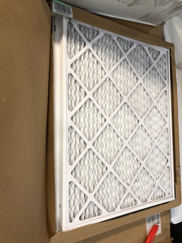 Photo 2 of *SEE NOTES 10" X 10" Return Air Filter Grille * Filter Included * - Easy Plastic Tabs for Removable Face/Door - HVAC Vent Duct Cover - White [Outer Dimensions: 11.75w X 11.75h] 10 X 10