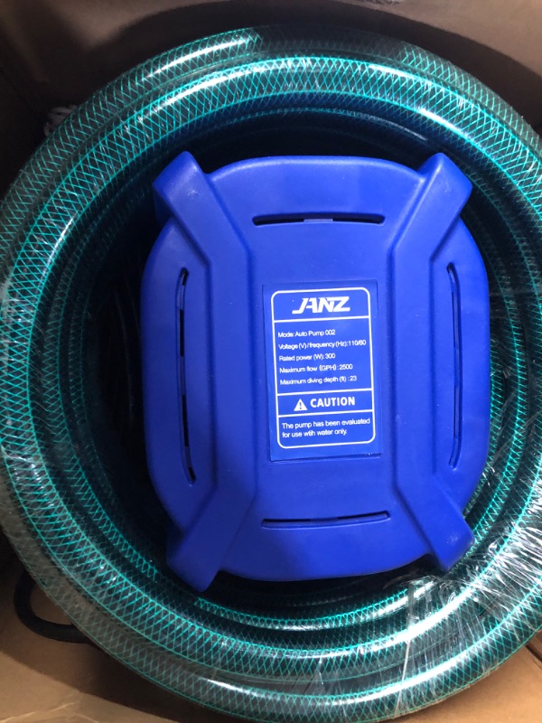 Photo 2 of *PUMP DOES NOT PUMP* JANZ 2500 GPH Automatic Swimming Pool Cover Pump