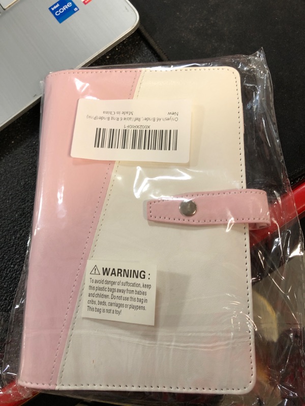 Photo 1 of A6 Notebook Binder (Pink)
