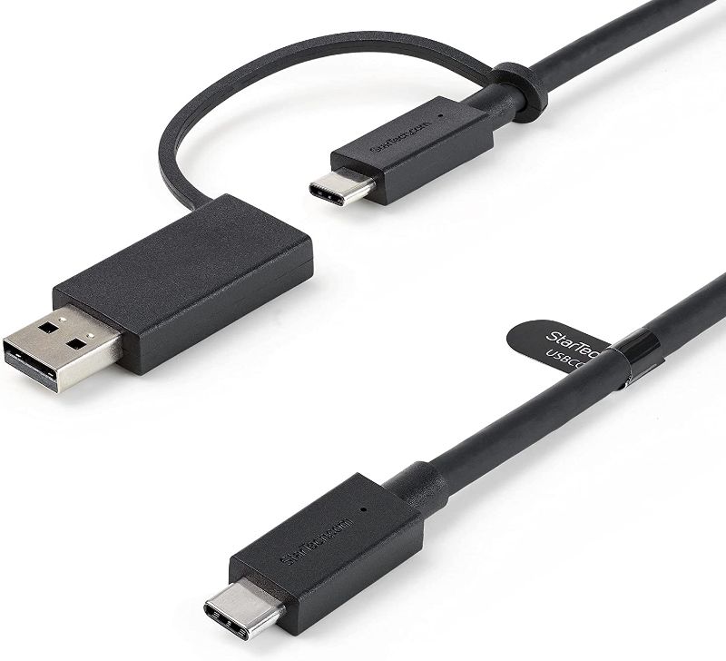 Photo 1 of USB-C Cable with USB-A Adapter Dongle 