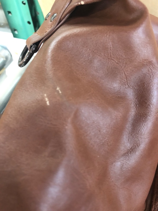 Photo 1 of [USED] Leather Luggage travel duffle bag