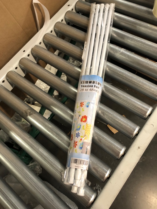 Photo 3 of [USED] Spring Tension Curtain Rods - 5pk