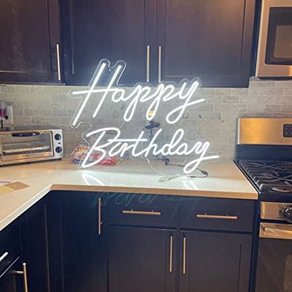 Photo 1 of [DAMAGE] Happy Birthday Wall LED