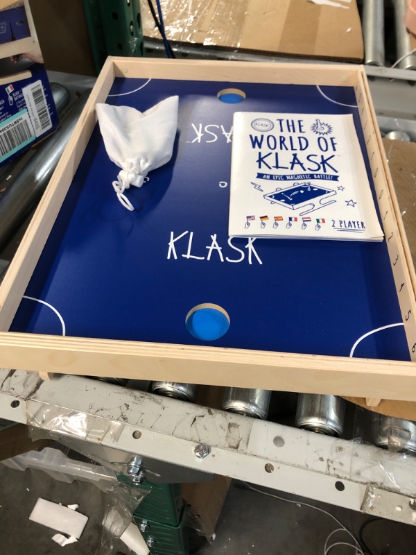 Photo 2 of KLASK: The Magnetic Award-Winning Party Game of Skill  That’s Half Foosball, Half Air Hockey Original