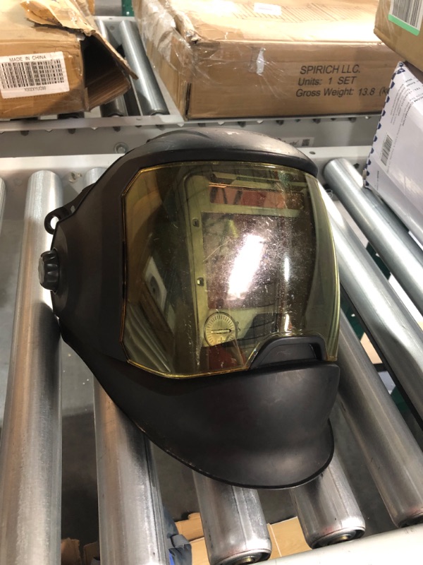 Photo 2 of [USED] PROWELD Auto Darkening Flip Up Welding Helmet with Side View