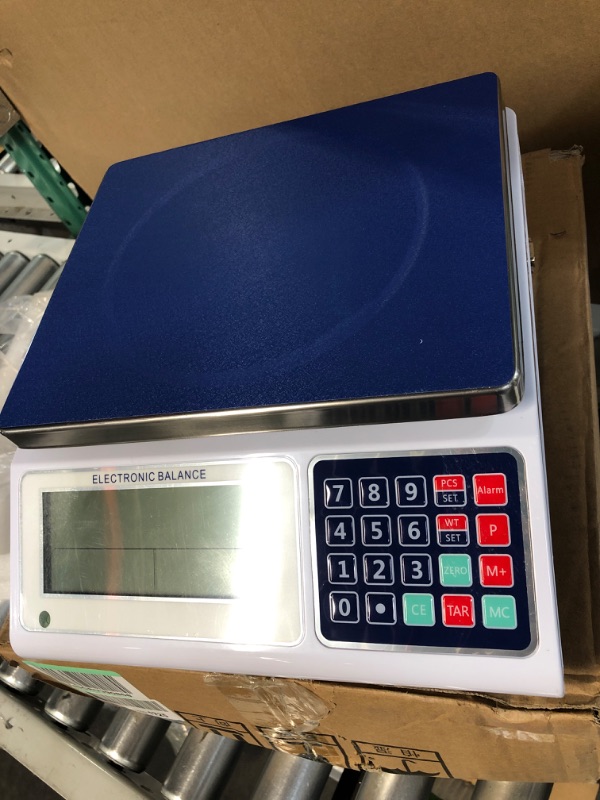 Photo 2 of *GENTLY USED* Hochoice Counting Scale | 66lb x 0.0011lb | 30kg/0.5g | Precision Electronic Gram Scale, (Without Battery and RS232 Data Cable) 30kg/0.5g (Without Battery)