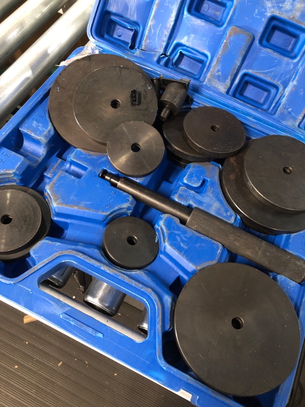 Photo 3 of (READ NOTES) BTSHUB 21 pcs Bushing Removal Tool, Bearing and Seal Driver Set 70mm - 150mm Discs Extra Large