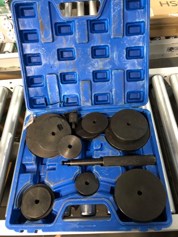 Photo 2 of (READ NOTES) BTSHUB 21 pcs Bushing Removal Tool, Bearing and Seal Driver Set 70mm - 150mm Discs Extra Large