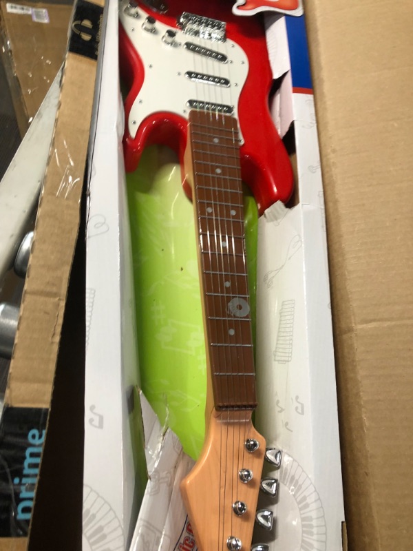 Photo 2 of 26 Inch Guitar Toy for Kids,Portable Electronic Guitar Musical Instrument Toy, Birthday Gifts