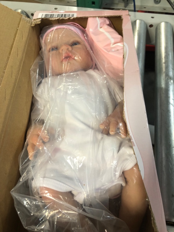 Photo 2 of EURORA Reborn Baby Dolls, 18 Inch Silicone Reborn Baby, Reborn Baby Dolls Vinyl Silicone 