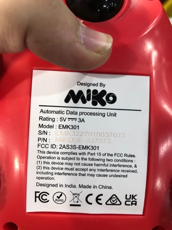 Photo 3 of Miko 3: AI-Powered Smart Robot for Kids | STEM Learning & Educational Robot | Interactive Robot with Coding apps + Unlimited Games + programmable 