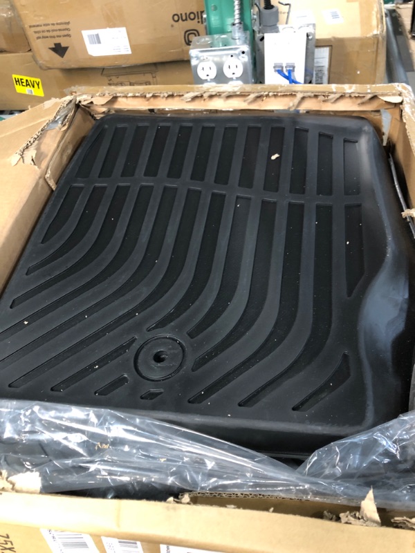 Photo 2 of for Ford Explorer Floor Mats and Trunk Mat 2023 2022 2021 2020, Custom Fit 3 Row All-Weather Floor Mats, Only Fits 6 Passenger Models W/ Bucket Seat for Ford Explorer 2020-2023 Accessories