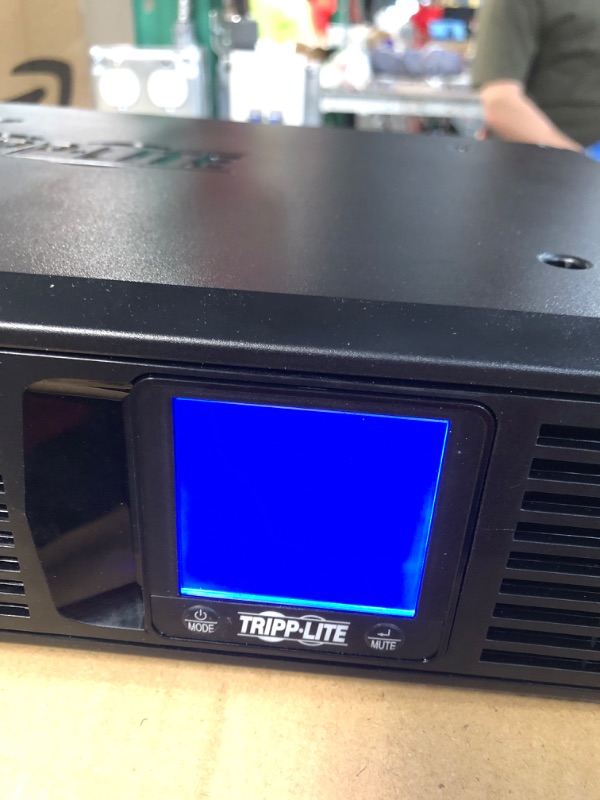 Photo 2 of Tripp Lite SMART1500LCD 1500VA Smart UPS Battery Back Up, 900W Rack-Mount/Tower, LCD, AVR, USB, DB9, Black