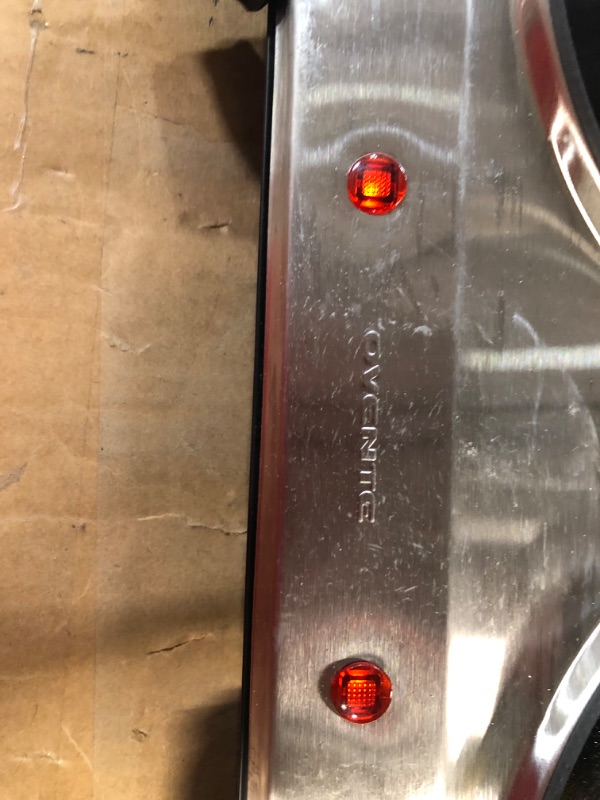 Photo 1 of **SEE NOTES**
Ovente Electric Double Infrared Burner 7.5 Inch Ceramic Glass Hot Plates Cooktop, 1500W Portable Countertop Stove with 6 Level Temperature Control & Easy to Clean Stainless Steel Base, Silver BGI202S Stainless Double