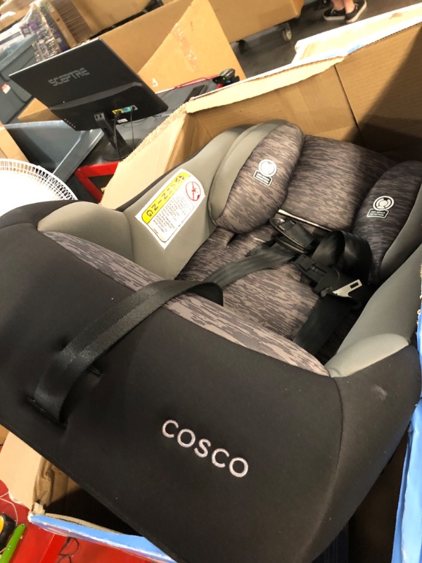 Photo 2 of Cosco Mighty Fit 65 DX Convertible Car Seat (Heather Onyx Gray)