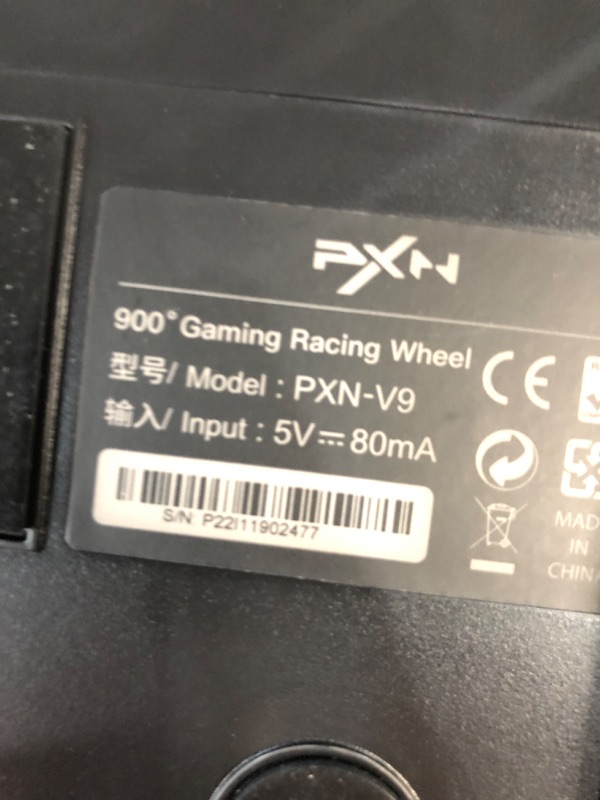 Photo 1 of PXN V9 Gaming Racing Wheel with Pedals and Shifter, Steering Wheel for PC, Xbox One, Xbox Series X/S, PS4, PS3 and Nintendo Switch