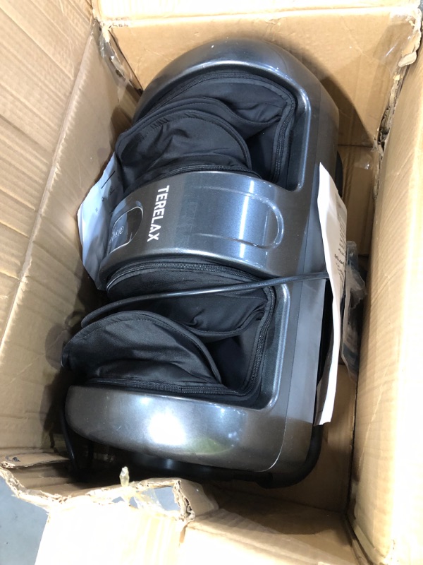 Photo 2 of ***USED*** Foot Massager Machine Shiatsu Foot and Calf/Leg Massager with Heat Deep Kneading Foot Pain to Improve Blood Circulation(Air-Bag Style)