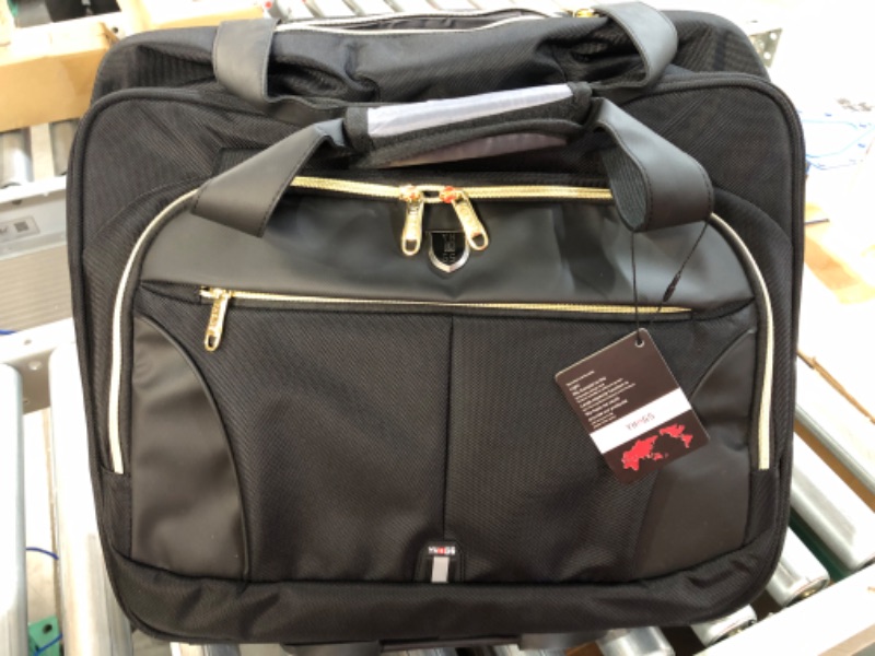 Photo 1 of Rolling Backpack, Waterproof Backpack with Wheels for Business, College Student and Travel 