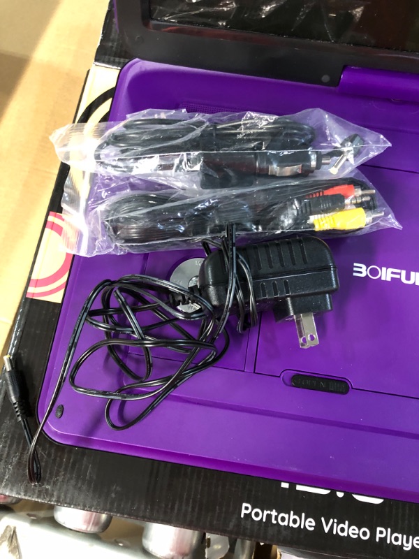 Photo 1 of BOIFUN 17.5" Portable DVD Player with 15.6" Large HD Screen, Purple