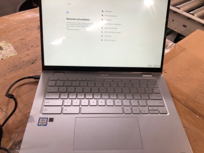 Photo 2 of ASUS Chromebook Flip C433 2 in 1 Laptop, 14" Touchscreen FHD NanoEdge Display, 