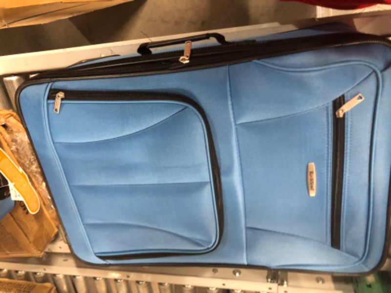 Photo 2 of *NEW WITH TAGS* Rockland Journey Softside, Blue, 4-Piece (14/19/24/28) 4-PieCE SET Blue