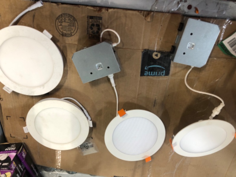 Photo 2 of *MISSING PIECES*HALO 6 inch Recessed LED Ceiling & Shower Disc Light  4 pack 6 inch