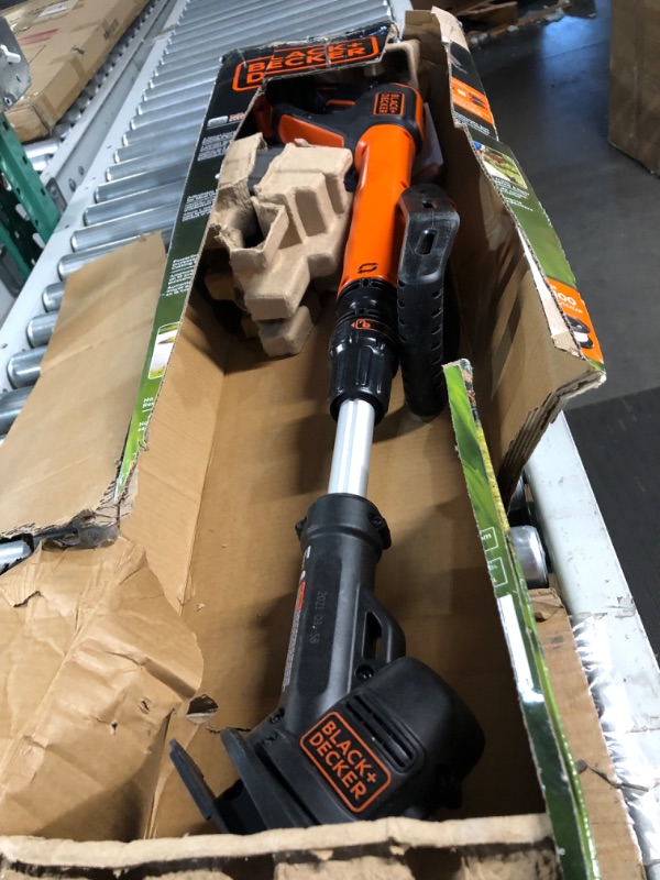 Photo 1 of **UNABLE TO TEST** BLACK+DECKER 20V MAX String Trimmer with Trimmer Line