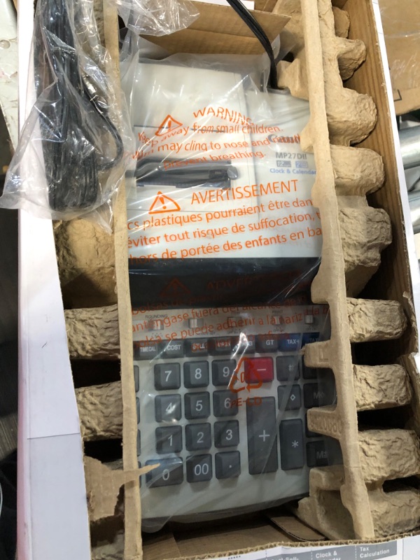 Photo 2 of Canon MP27DII Printing Calculator, Gray