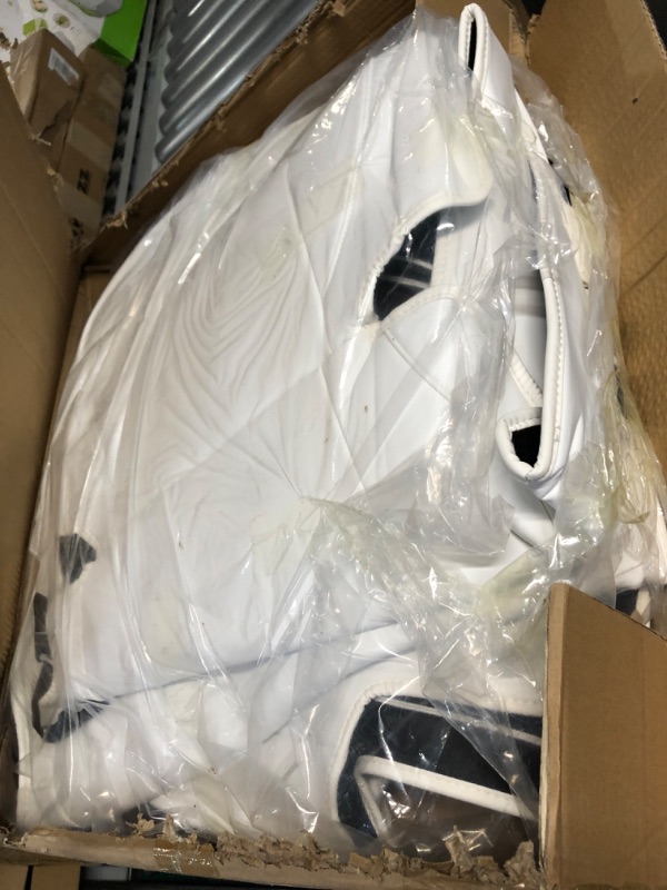 Photo 2 of Maysoo Tesla Seat Covers Model Y White Car Seat Covers(White-Organosilicon,Model Y(Full Set)) White Organosilicon model Y(full set)