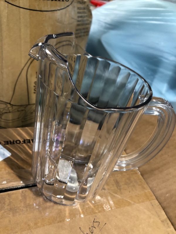 Photo 2 of *BRAND NEW*CFS Plastic Pitcher, 48 Ounces, Clear (Pack of 2)