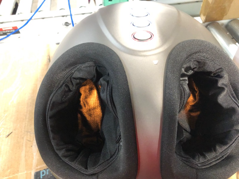 Photo 7 of *Breo Foot Massager Machine with Heat, Shiatsu Deep Tissue Kneading, Rolling Massage