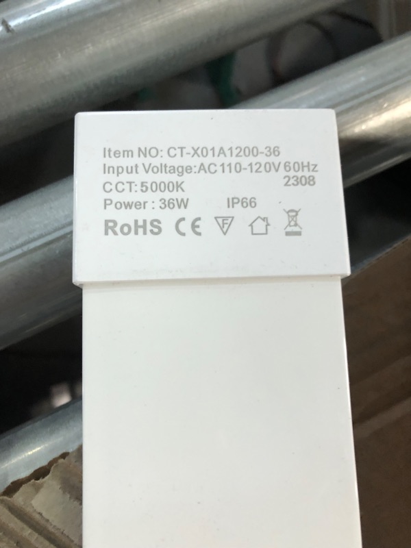 Photo 1 of **SEE NOTES**Airand 5000K LED Ceiling Light Fixture with Plug, Utility LED Shop Light 2FT 4FT 36W