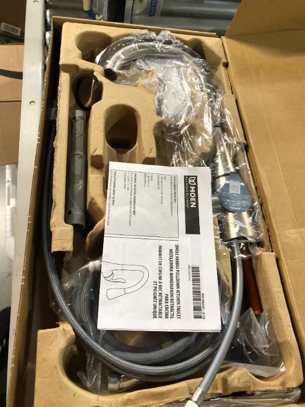 Photo 1 of **LIKE NEW**Moen Sleek Spot Resist Stainless One Handle High-Arc Pulldown Kitchen Sink Faucet with Power Boost  7864SRS Spot Resist Stainless Standard