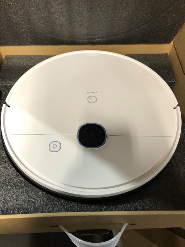 Photo 1 of *MINOR DAMAGE IN BRISTLE SEE PHOTO*yeedi vac Station Robot Vacuum and Mop