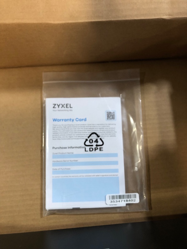 Photo 7 of ZYXEL 50-Port Gigabit Ethernet Smart Switch (GS1920-48V2) 