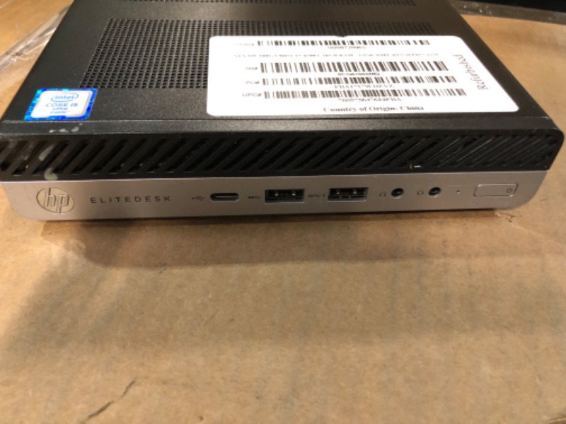 Photo 2 of HP EliteDesk 800 G2 Desktop Mini Business PC, Intel Quad-Core i5-6500T up to 3.1G,16G DDR4,240G SSD,VGA,DP,Win 10 Pro 64 bit-Multi-Language Support English/Spanish (Renewed)